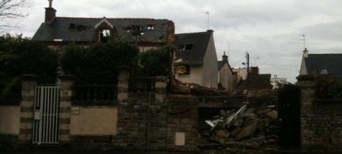 destruction, le florilège, immobilier, bouygues, boulevard de metz, rennes, bouygues immobilier