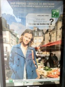 BNP, crédit agricole, publicité BNP, crédit agricole, publicité