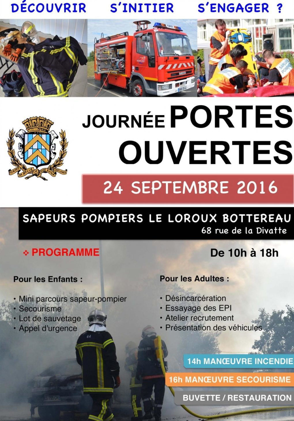 Portes ouvertes des sapeurs-pompiers du Loroux-Bottereau Le ... - Unidivers