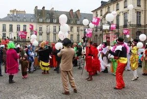 Carnaval, mardi gras, rennes