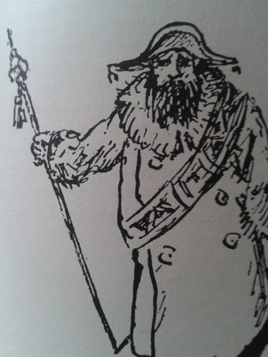 Illustration d'Alfred Kubin pour l'édition allemande du Double de Dostoïevski