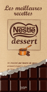 Nestlé dessert noir - Editions Hachette