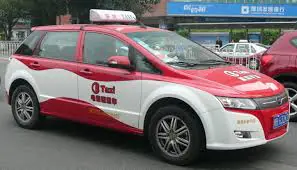 Des Taxis électriques chinois