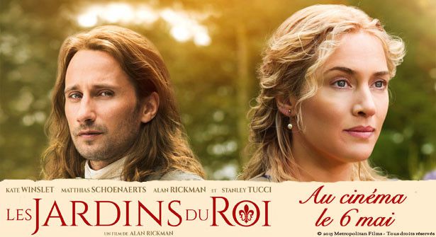 Dans le film Les Jardins du Roi, Alan Rickman fait de l’ombre à Le Notre…