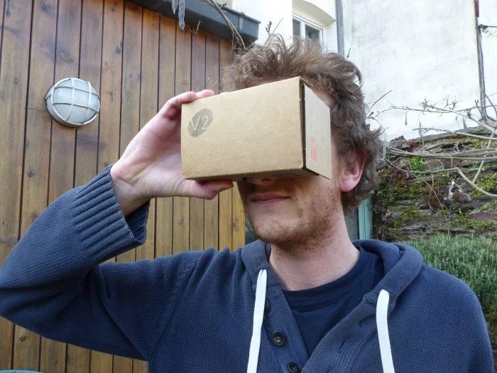 Google Cardboard virtuel