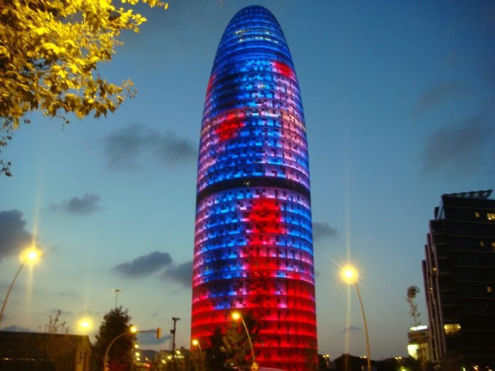 La tour Agbar, Barcelone