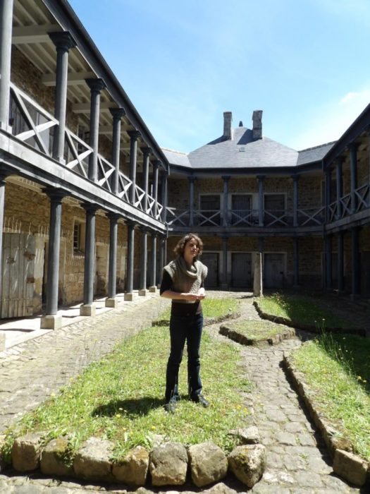 L'ancienne prison de Guingamp a accueilli une des animations de l'expo en juillet