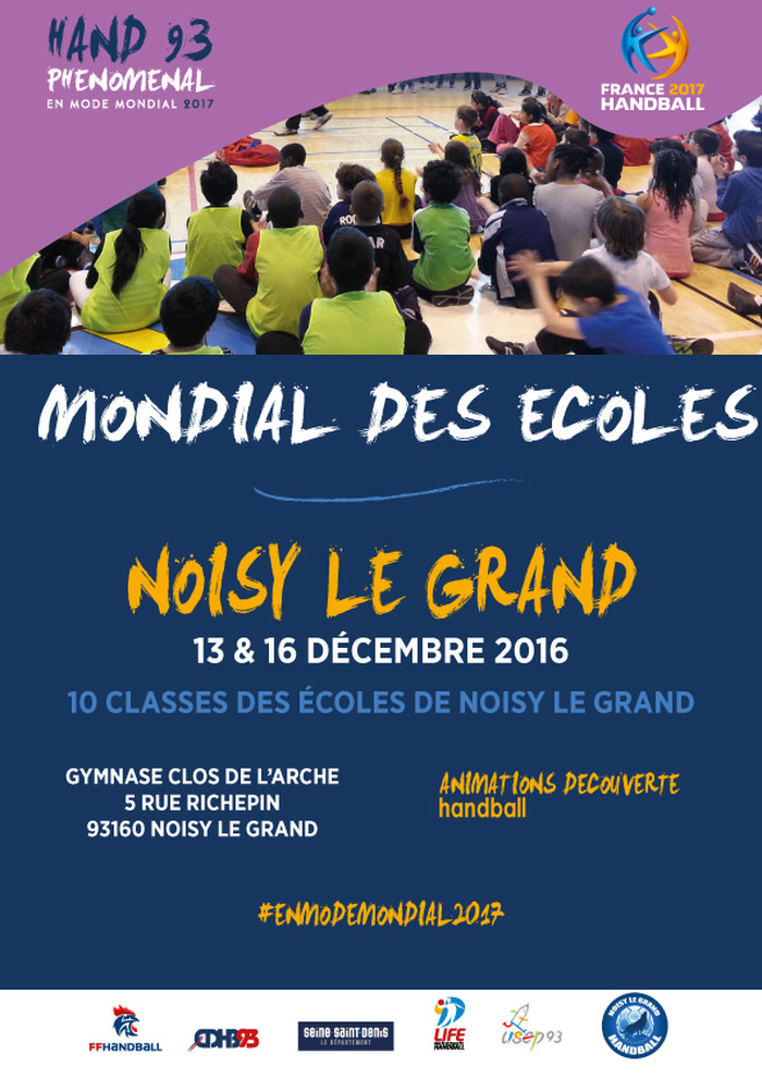 MONDIAL DES ECOLES NOISY LE GRAND Gymnase du Clos de l ... - Unidivers