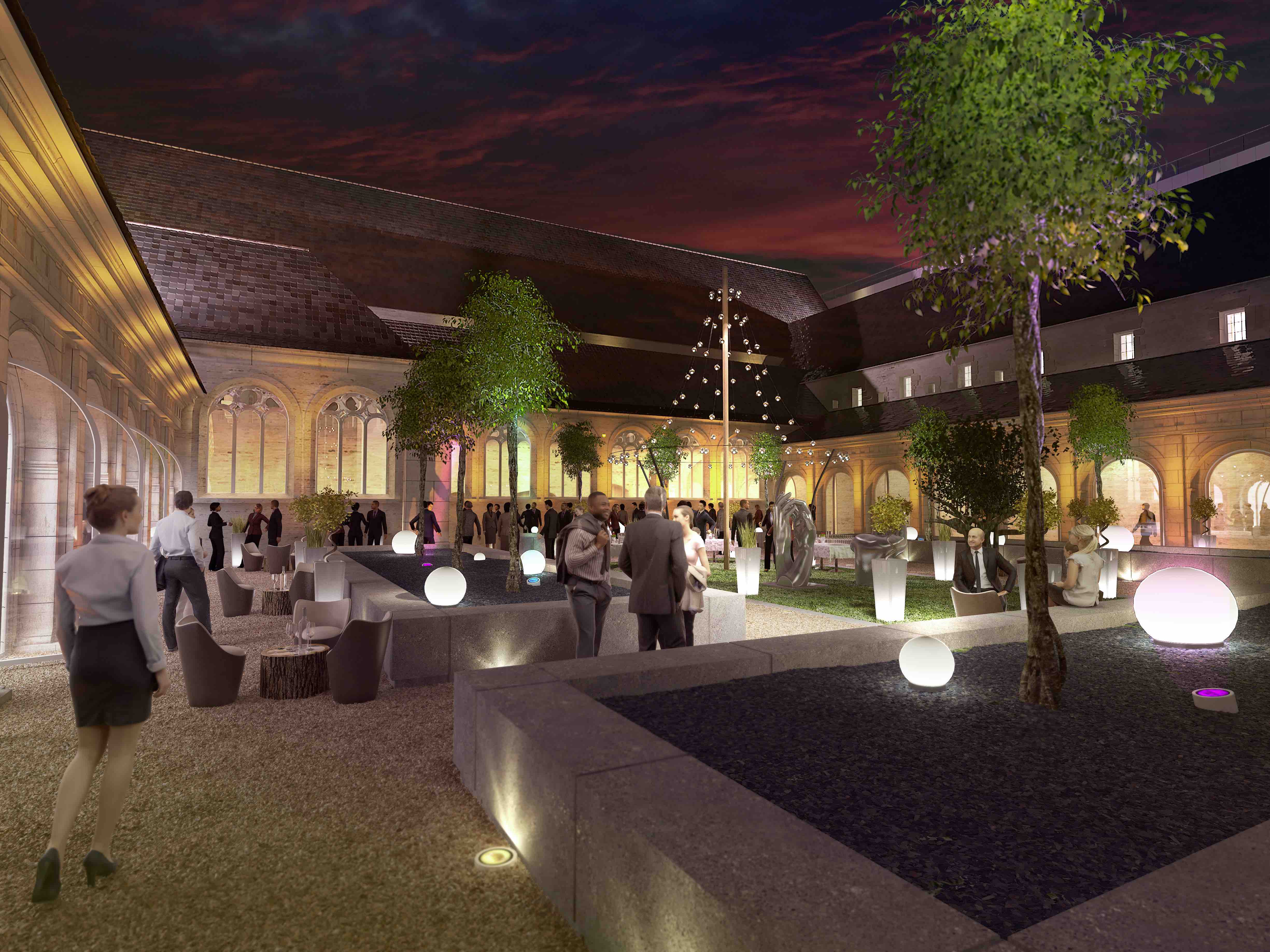 RENNES COUVENT DES JACOBINS OUVERTURE DU