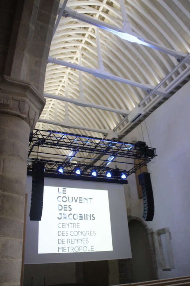 RENNES COUVENT DES JACOBINS OUVERTURE DU