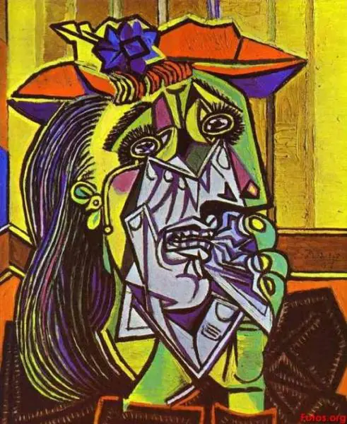 FEMME QUI PLEURE PICASSO