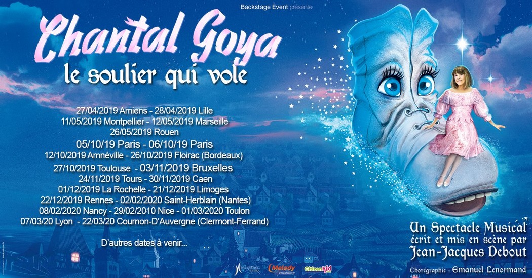 Duree Spectacle Chantal Goya Le Soulier Qui Vole