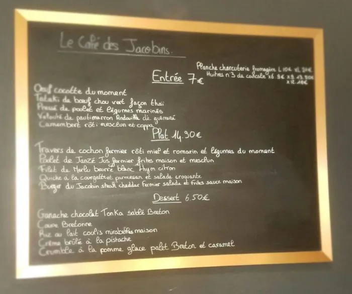 café des jacobins Rennes