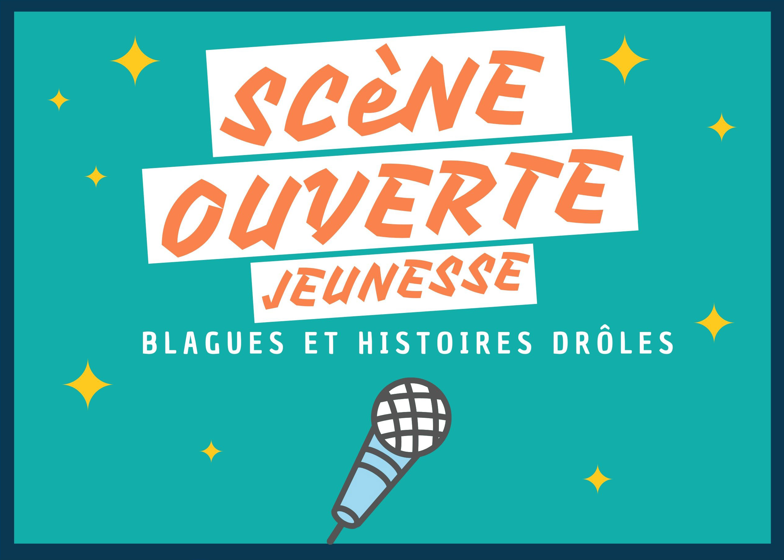 Télécharger gratuitement Images Scene Ouverte Jeunesse Blagues Et Histoires Droles Mediatheque le plus cool salutations