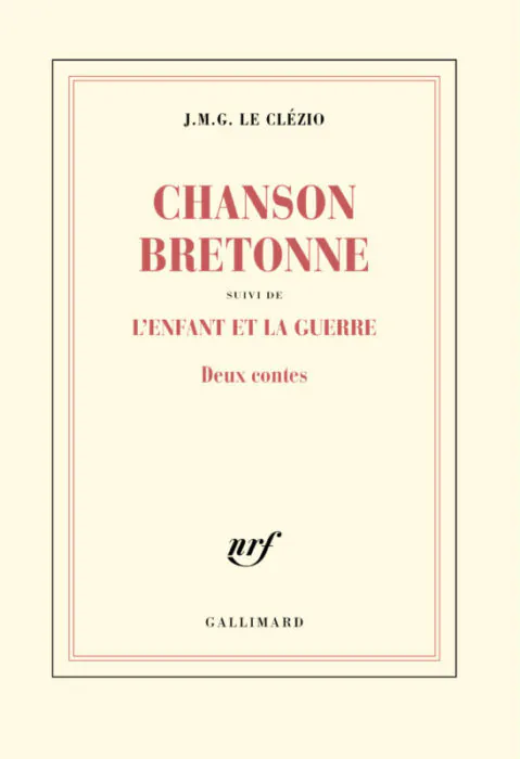 CHANSON BRETONNE LE CLEZIO