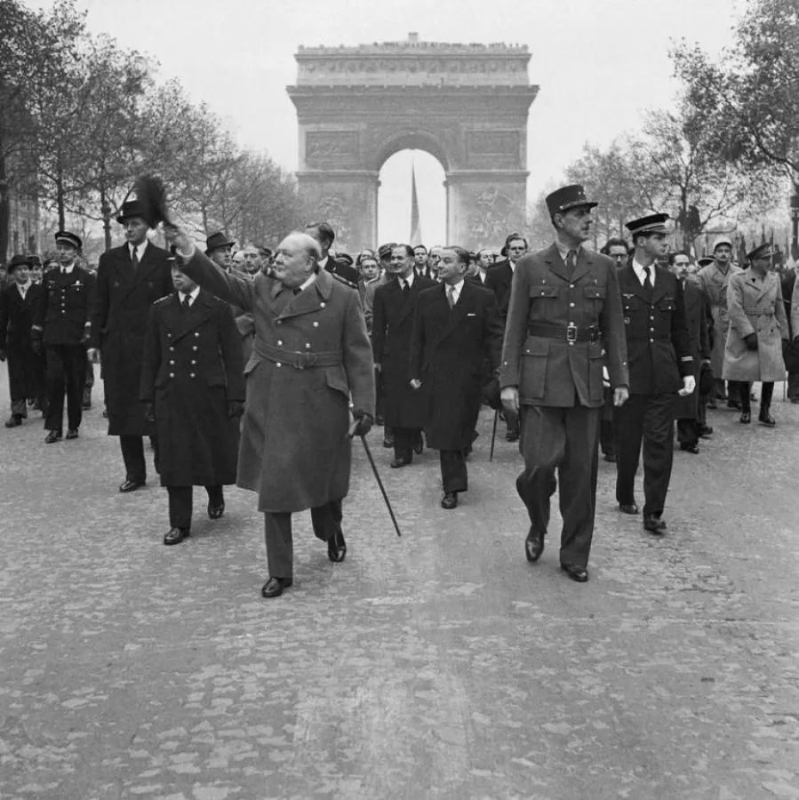 CHURCHILL DE GAULLE