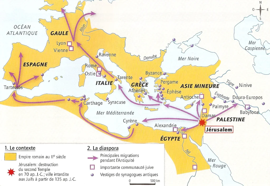Diaspora juive empire romain 