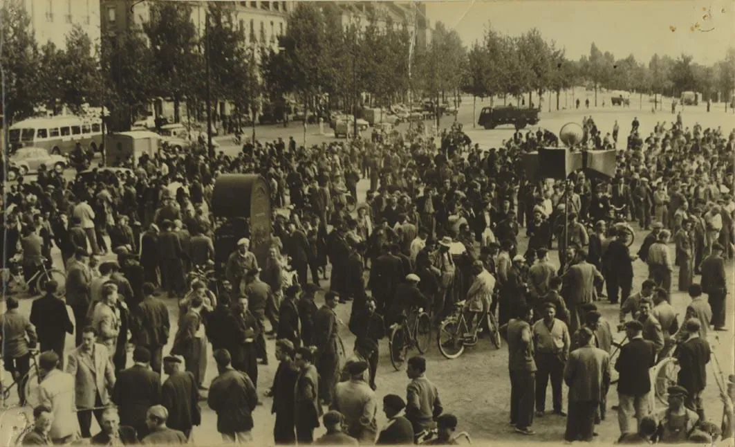 grève saint nazaire 1955