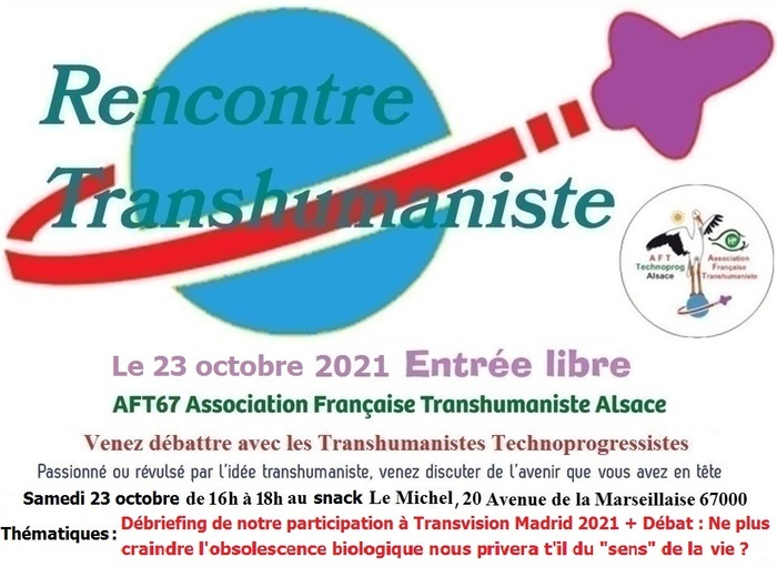 Retour sur Transvision Madrid 2021 + Débat Transhumaniste Le Michel café brasserie