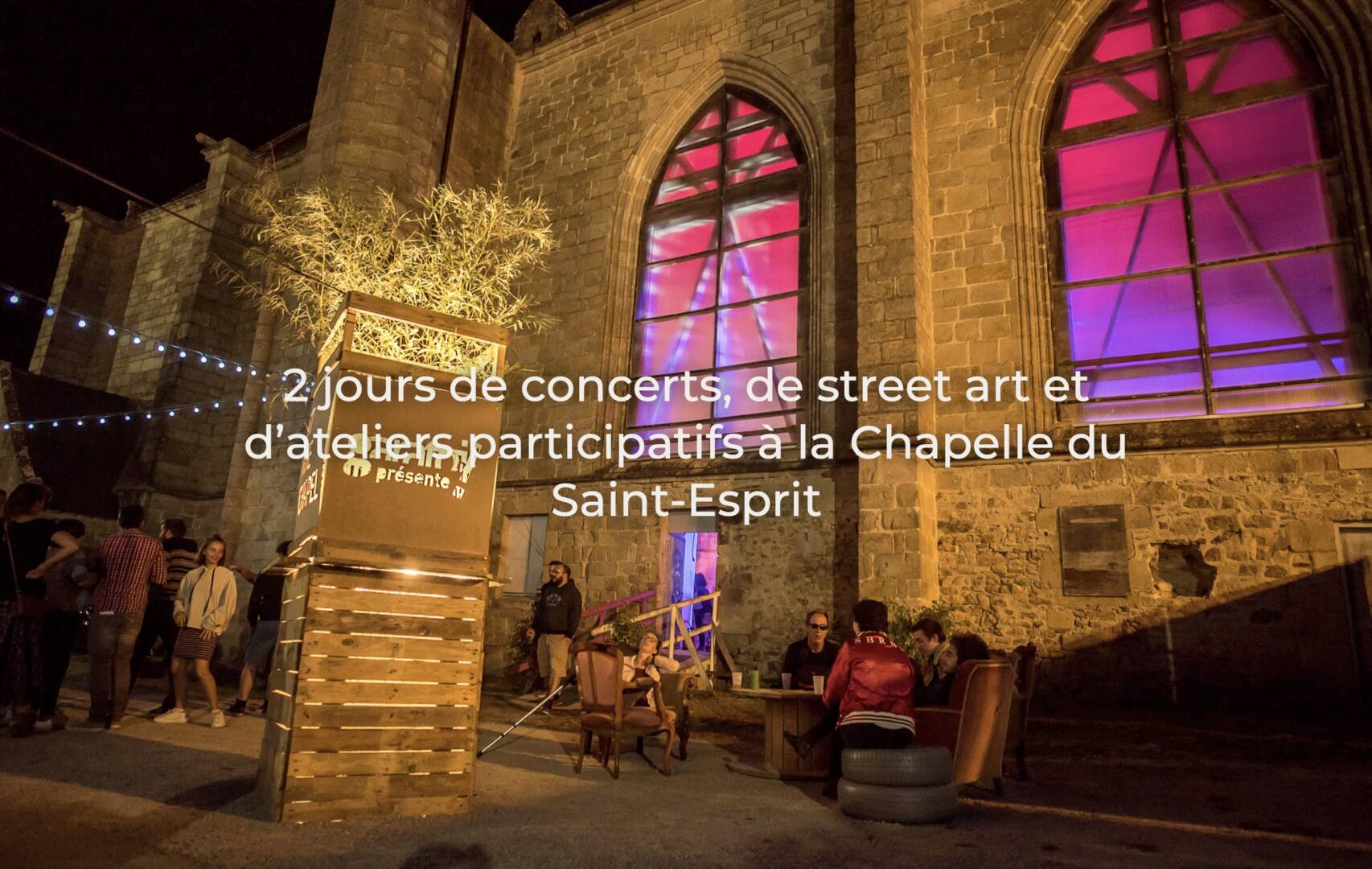 Auray. Nuits soniques à la la Chapelle du SaintEsprit les 30 et 1er octobre