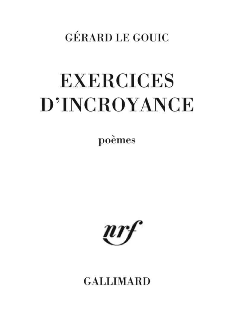 exercices incroyances le gouic