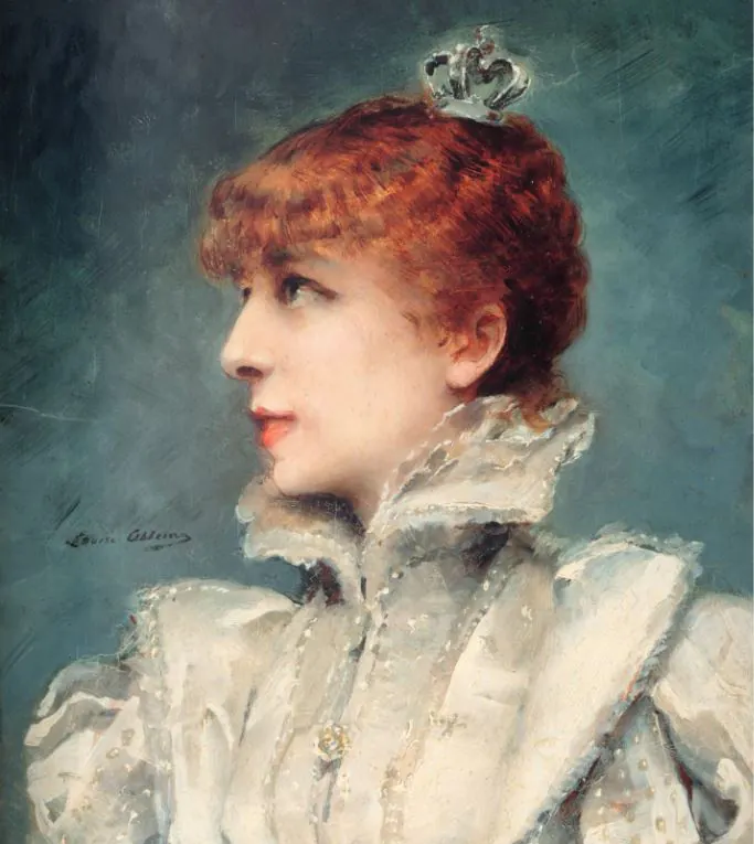 Sarah Bernhardt par Louise Abbéma