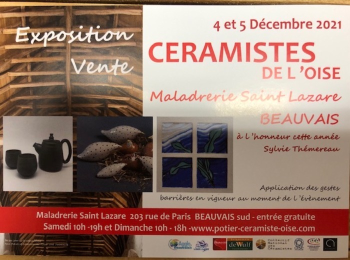 Exposition-vente des Céramistes de l'Oise MALADRERIE SAINT LAZARE 60000 BEAUVAIS Beauvais