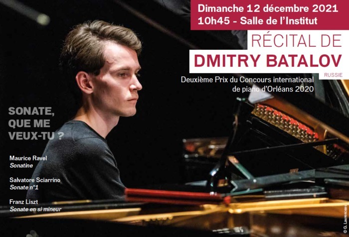 Récital de piano de Dmitry Batalov Salle de l’institut