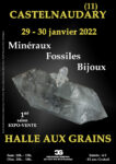 1er SALON MINERAUX FOSSILES BIJOUX de CASTELNAUDARY (Aude) Halle aux Grains Castelnaudary