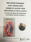 Rencontre d'auteur Gérard Leray Thiron-Gardais   2022-01-29
