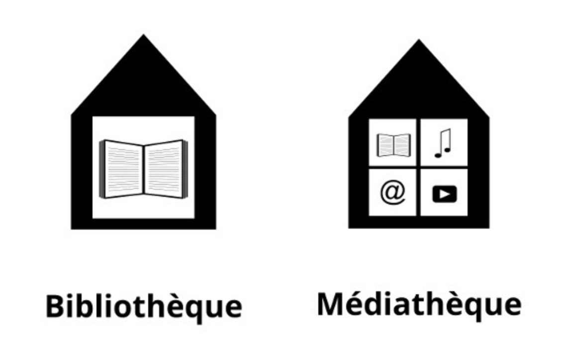 bibliotheque mediatheque picto