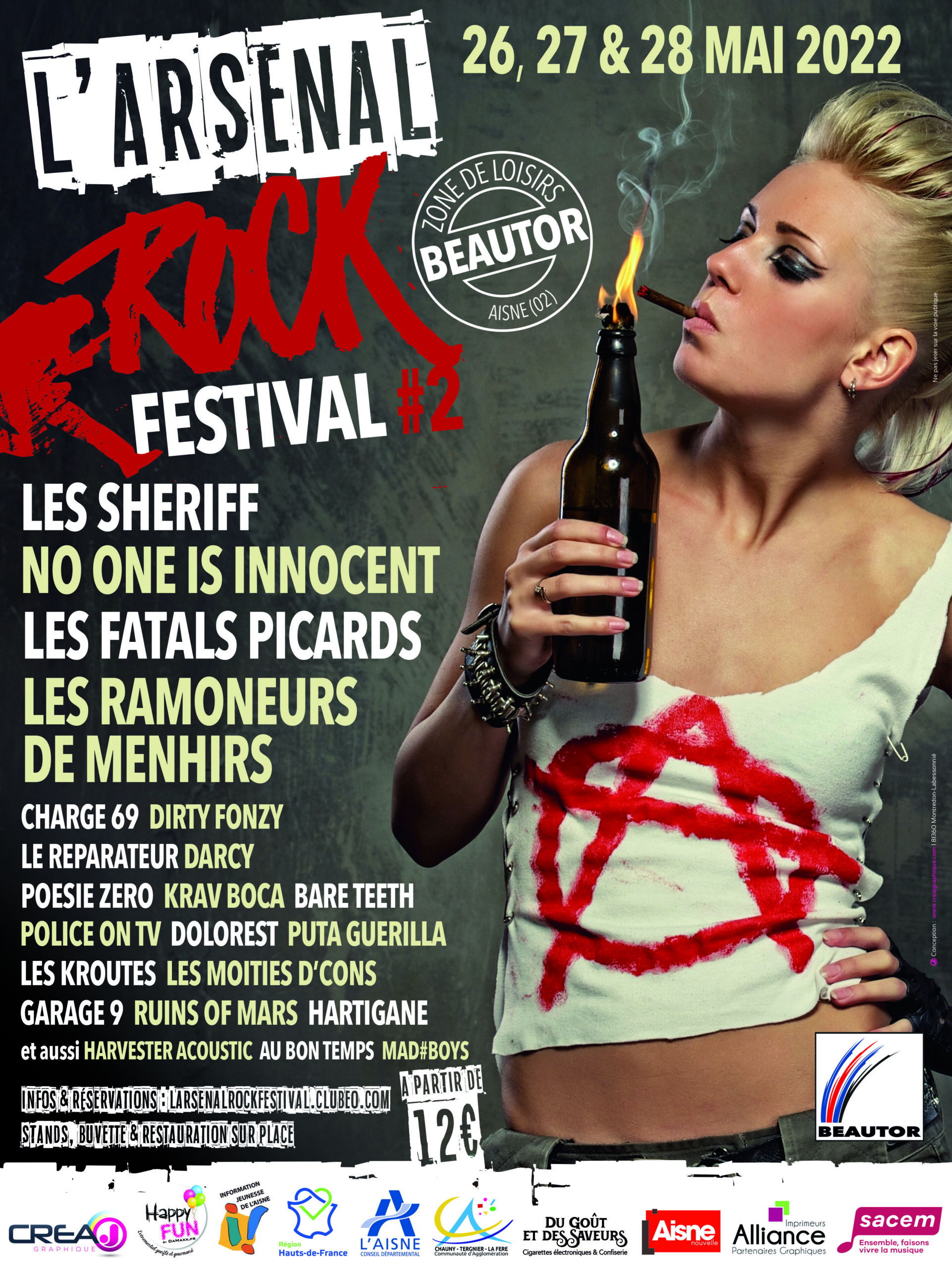 L'Arsenal Rock Festival Beautor   2022-05-26