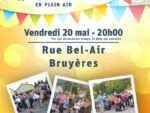 RÉPÉTITION EN PLEIN AIR - BEL AIR Bruyères   2022-05-20