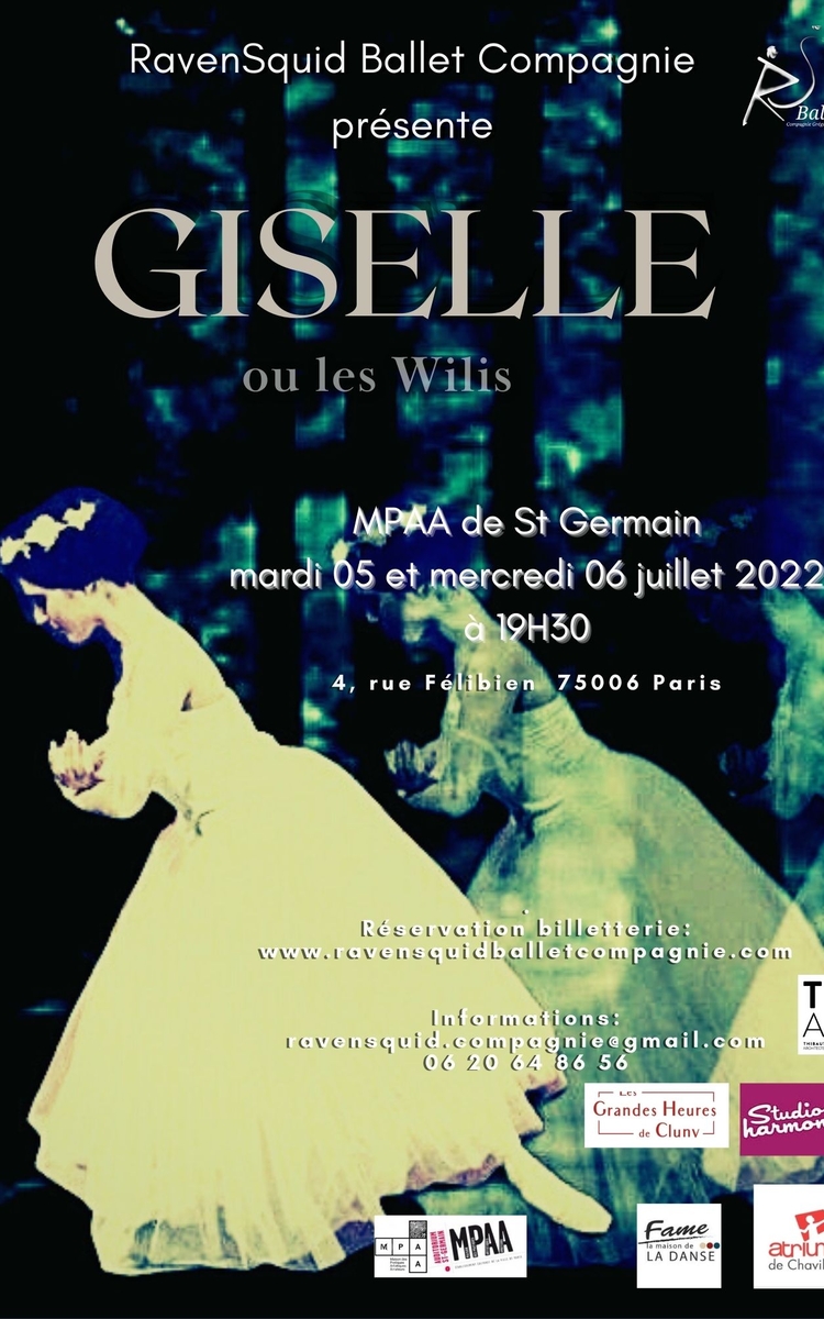 Spectacle de ballet : Giselle ou les Wilis MPAA de Saint-Germain Paris