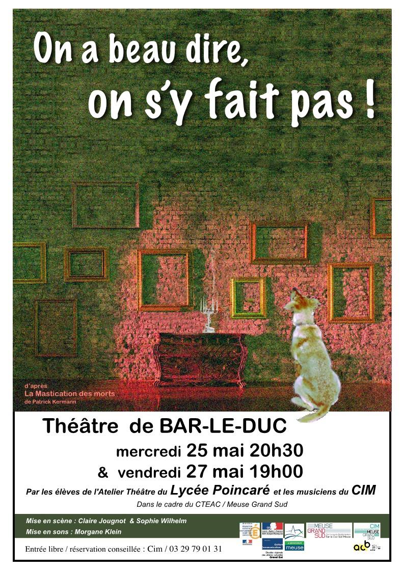 SPECTACLE 'ON A BEAU DIRE