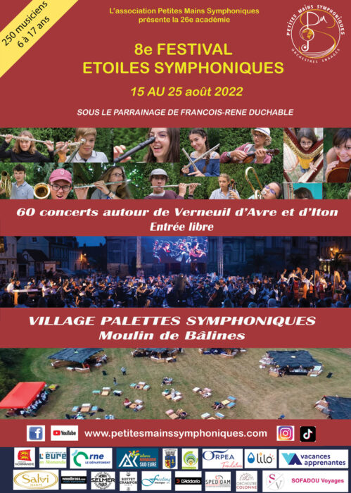 26e Académie Petites Mains Symphoniques Ecole des Roches Verneuil-sur-Avre