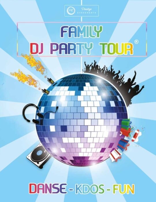 Family DJ Party Tour Esplanade Francis Palmero Menton