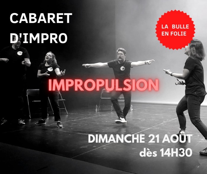 [Cabaret d'improvisation] Collectif Impropulsion maison Folie Moulins Lille