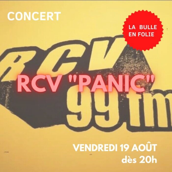 [Concert] RCV "PANIC" maison Folie Moulins Lille