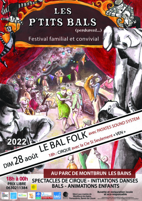 Festival des Ptits Bals Parc de Montbrun-les-Bains Montbrun-les-Bains