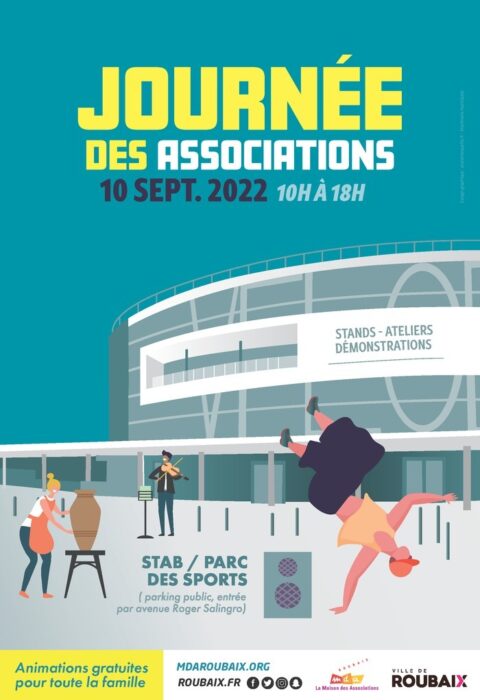 Journée des Associations 2022 STAB Vélodrome couvert régional Jean-Stablinski Roubaix