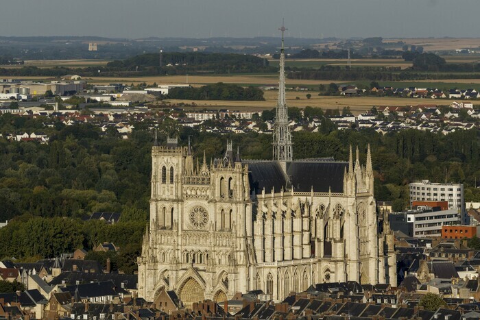 La cathédrale Notre-Dame Cathédrale Notre-Dame d'Amiens Amiens
