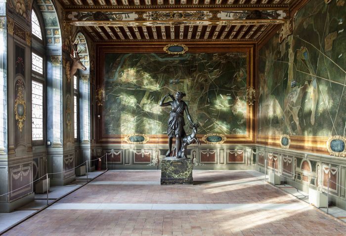 La galerie des Cerfs Château de Fontainebleau Fontainebleau