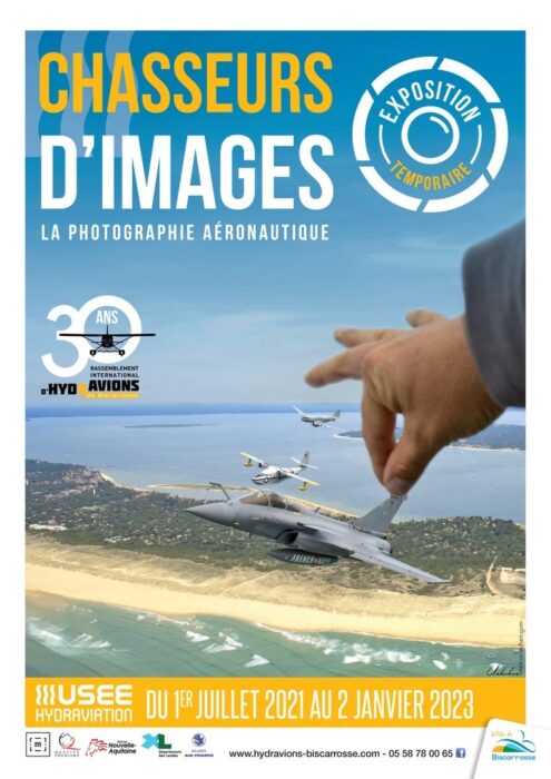 Exposition temporaire : « Chasseurs d'images - la photographie aéronautique » Musée de l'Hydraviation Biscarrosse