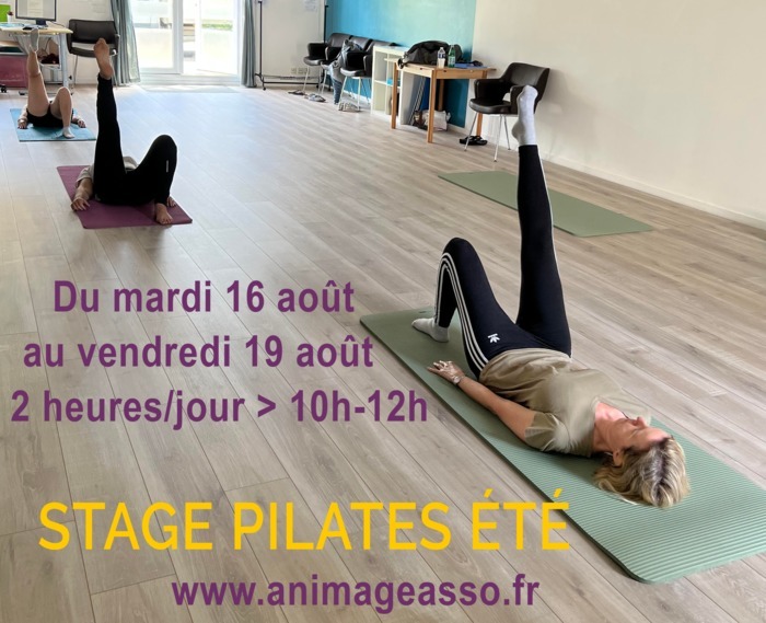 Stage de Pilates 4 jours soit 8 heures Studio Anim'age Nantes