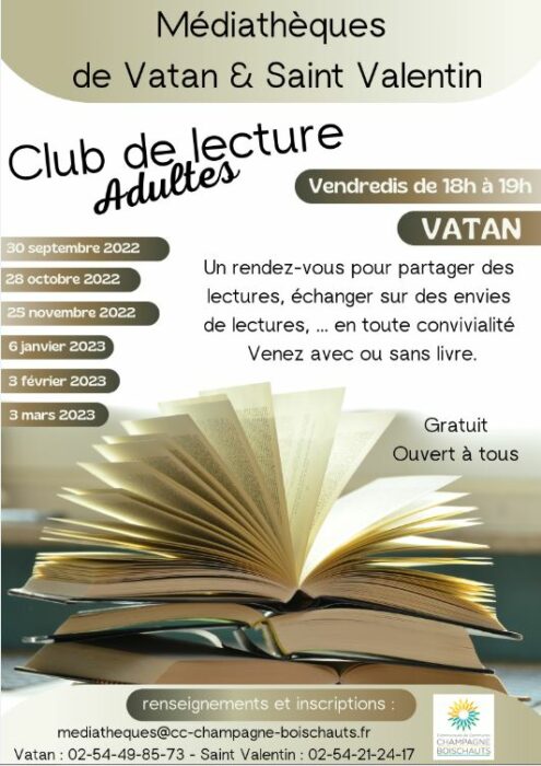 Club de lecture pour les adultes Vatan