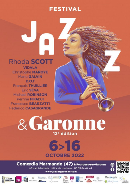 Festival Jazz et Garonne #12 au cinéma Le Plaza Marmande   2022-10-09