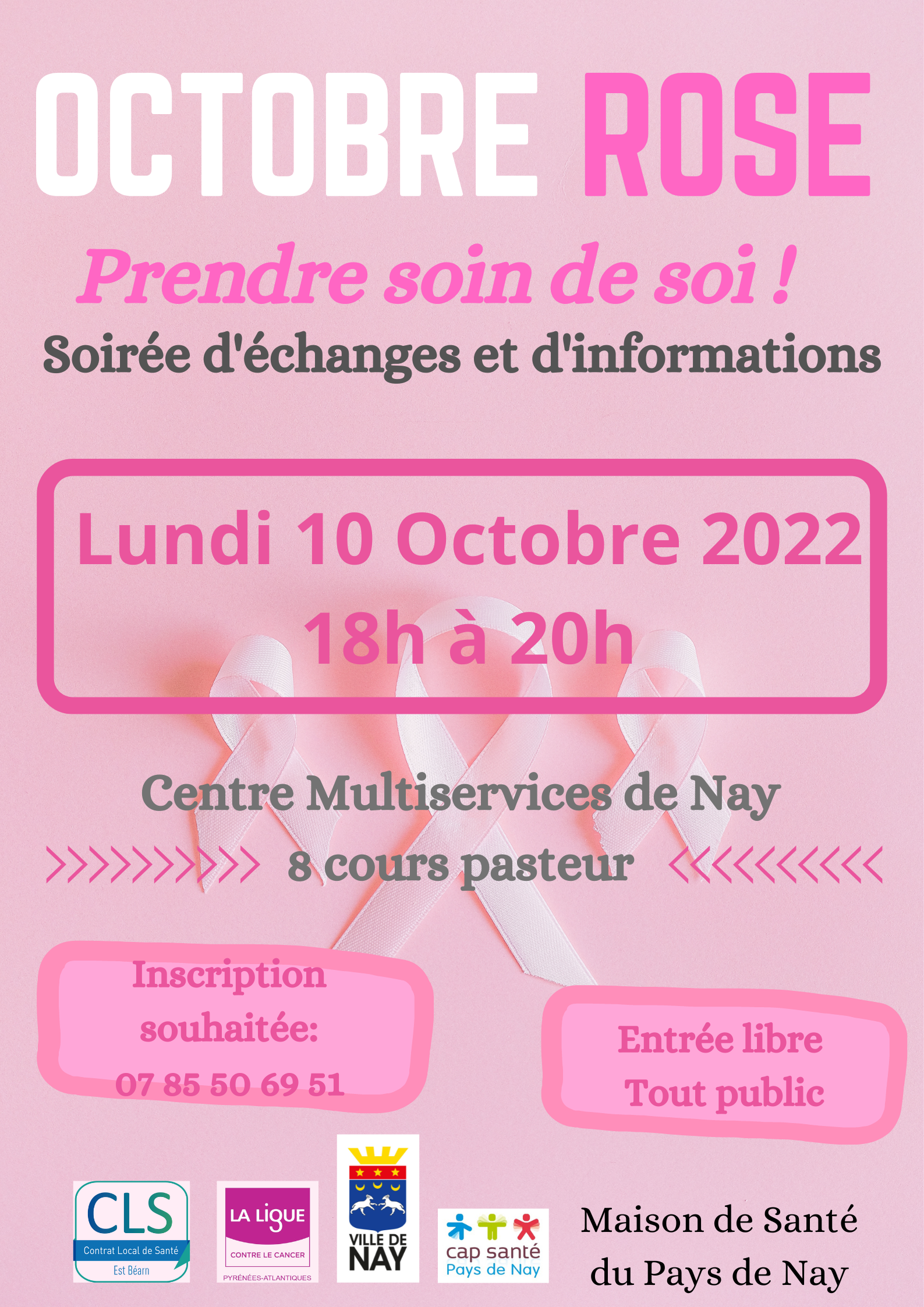 Octobre Rose Nay   2022-10-10