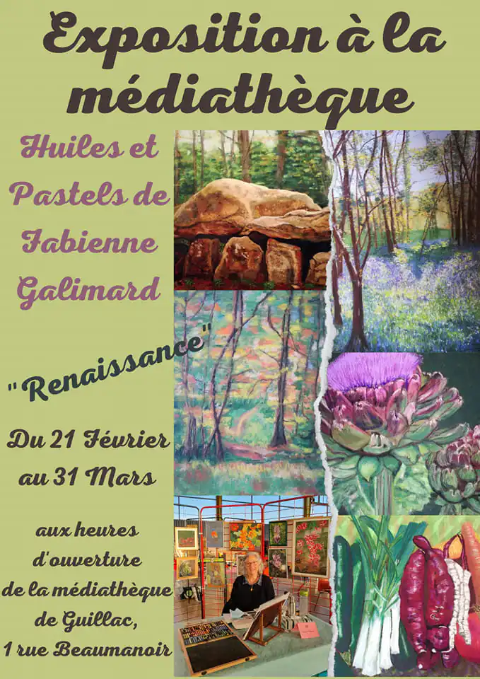 Expo peinture Fabienne Galimard guillac (56)
