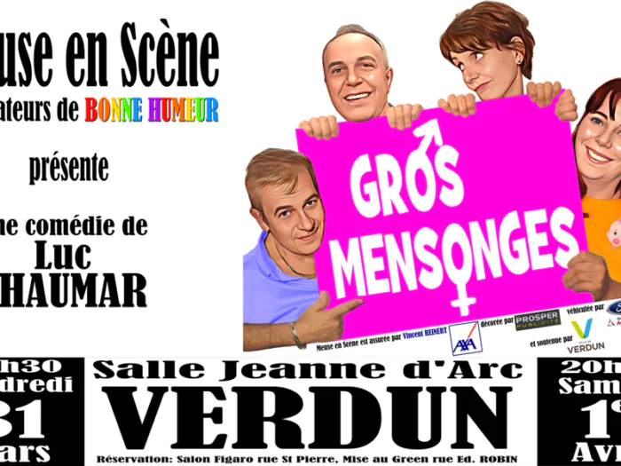 THÉÂTRE "GROS MENSONGES" Verdun
